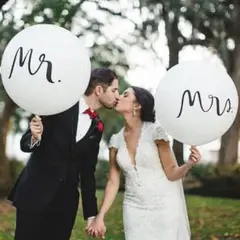 Mr. Mrs. バルーン ウェディング