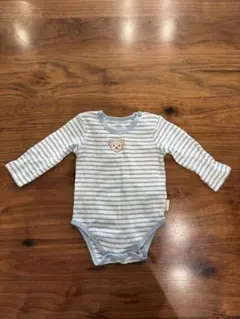 Steiff 新品未使用　ストライプロンパース 3-6ヶ月