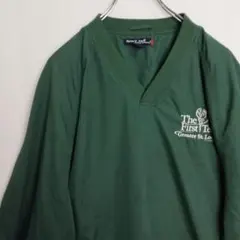 Sport-Tek ナイロンジャケット プルオーバー グリーン ラグラン