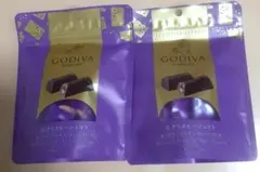 GODIVA Gクリスピーショコラ ダークワッフルチョコレート7粒入×2のサムネイル