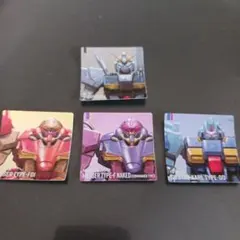 ガンダムポテコ　シール　第3弾　4種セット