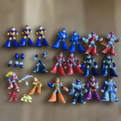 ロックマン　可動式フィギュア まとめ売り