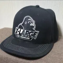 X-LARGE エクストララージ ゴリラロゴ キャップ ブラックのサムネイル