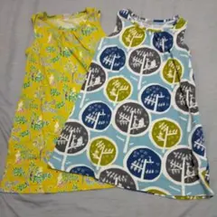 UNIQLO　ムーミン　ワンピース　ノースリーブチュニック　130cm　セット