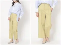 新品 定価2.3万円タグ付き【コルディア】ストレッチ センタープレスデニムパンツのサムネイル