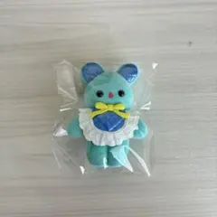 ミニチュア フィギュア くま ブルー