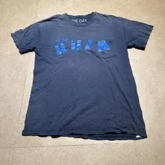 The day on the beach Hula 半袖　tシャツ　紺　ネイビーのサムネイル