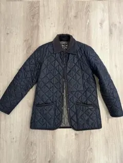 LAVENHAM ネイビー キルティングジャケット 36(S)