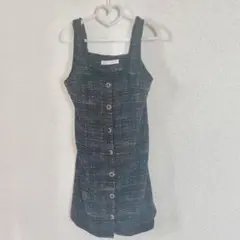 【匿名配送】韓国⭐️ツイードジャンスカ❤︎ミニスカ【メルカリ便】