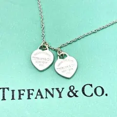 TIFFANY&Co.ティファニー　ネックレス リターントゥ ダブルハート