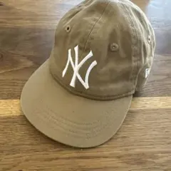 NEW ERA ベビー NYロゴ ベージュキャップ 9TWENTY