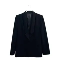 【FOXEY】美品！テーラードジャケット　ブラック　40 シルクのサムネイル