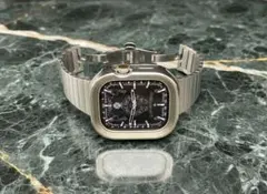 アップルウォッチ　アルミケース　ステンレスベルト