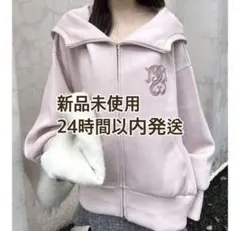 【新品未使用】SNIDEL ボリュームパーカー ピンク 即発送