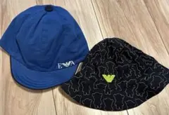 【セット売り】エンポリオアルマーニ　キッズ　ハットのサムネイル