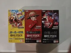 ONE PIECEカードゲーム 決戦の刻 3BOX テープ付き テープカット - メルカリ
