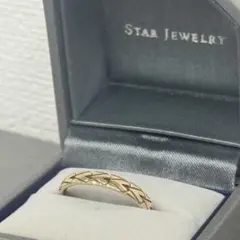 スタージュエリー K10 ハートモチーフ リング ゴールド 7号のサムネイル