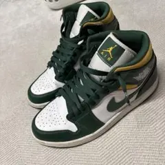 Air Jordan ハイカット スニーカー グリーンのサムネイル