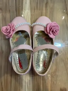 18cm ピンク フォーマルシューズ