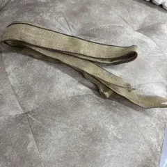 麻風リボン ブラウン縁取り ハンドメイド ラッピング