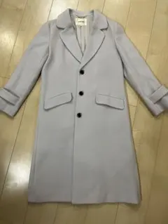 LAISSÉ PASSÉ チェスターコート ライトグレー　S