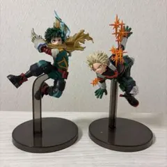 僕のヒーローアカデミア 爆豪勝己 緑谷出久 フィギュア セット