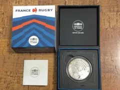 ♥♥。「フランス2023年 ラクビーワールドカップ10ユーロ記念銀貨