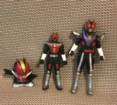 MASKED RIDER DEN-O　電王 ソフビ 指人形 3体セット