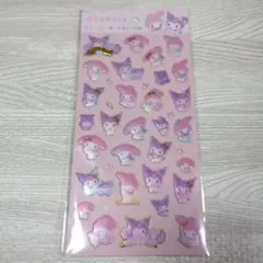 マイメロディ & クロミ ぷくっとシール　立体ステッカー
