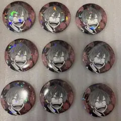 桃源暗鬼 マズル ホログラム缶バッジ 一ノ瀬四季×9