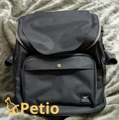 《美品》Petio　リュックキャリー　ブラック　猫用のサムネイル