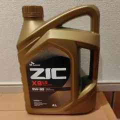 ZIC X9 5W-30 エンジンオイル 4L　C3規格のサムネイル