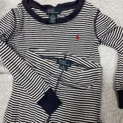 Polo by Ralph Lauren ストライプ長袖パジャマ　サイズ6