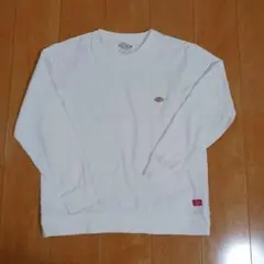 Dickies ディッキーズ トレーナー ホワイト メンズ L 古着 ユーズド