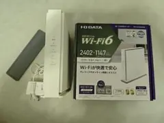 I-O DATA Wi-Fi6 wn-dax 3600qr【LANケーブルなし】