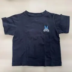 110サイズポケモン Tシャツ黒