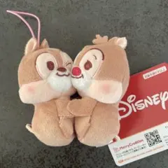 ディズニーキャラクター　チェリーブロッサム　ペアマスコット　チップとデール