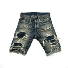 Denim & Supply RalphLaurenダメージデニムショートパンツのサムネイル