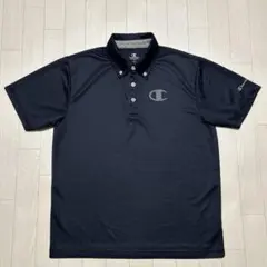 Champion チャンピオン メンズ ポロシャツ Mサイズ ブラックのサムネイル