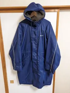 NIKE　ナイキ　90’s　00’s　ナイロンジャケット　裏側ボア　ベンチコート