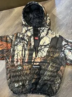 Supreme Micro Down HalfZipHoodedPullover