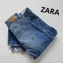 ZARA☆スタッズ付き スキニーデニム