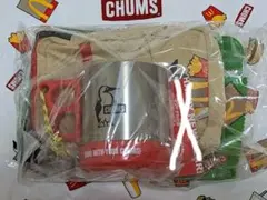 マクドナルド福袋　チャムスコラボグッズ4点　匿名配送