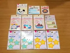 布製ワッペンセット 多彩なデザイン