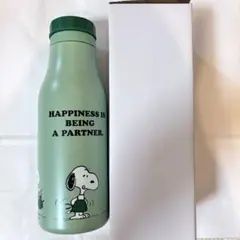 新品スターバックス スヌーピーコラボ ステンレスボトル peanuts グリーン