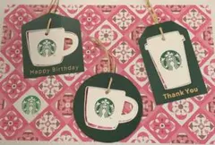 スターバックス ギフト袋用タグ