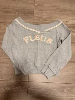 お値下げ中！！CECIL McBEE オフショルダー スウェット ミニ丈