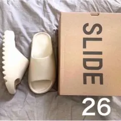 高品質イージー風 スライドサンダル スリッポン ホワイト ボーン 厚底 26
