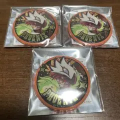 怪盗ジョーカー　缶バッジ　10周年ver. フェニックス　赤井翼 3個　セット