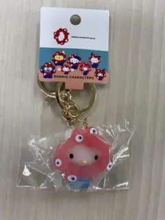 EXPO2025 ミャクミャク マスコットクリアキーホル　ハローキティ